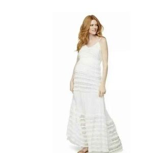 Maternity maxi dress